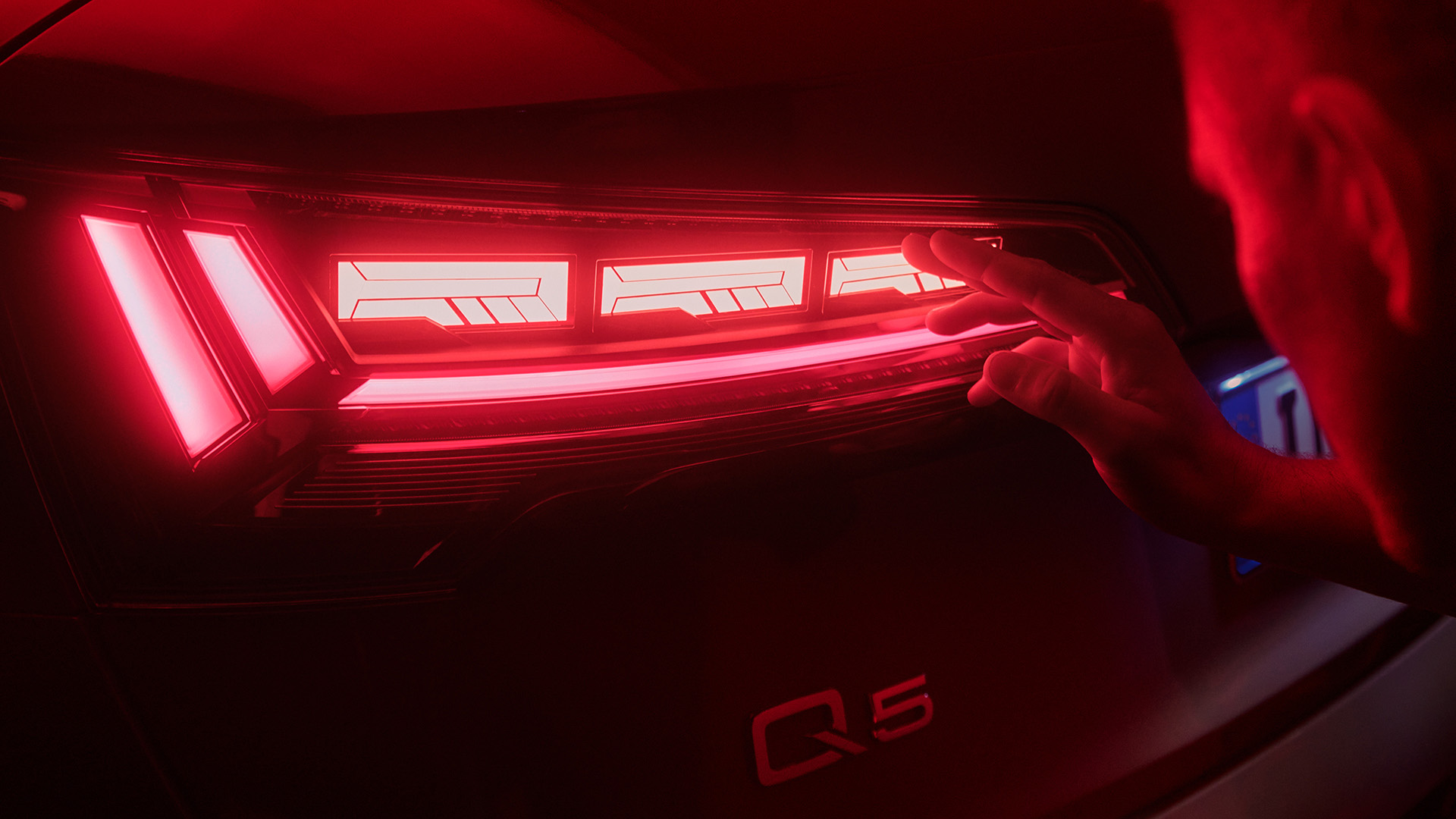  Tylne lampy Audi Q5 OLED
